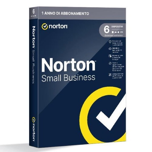 NORTON SMALL BUSINESS 6 DISPOSITIVI 250GB BACKUP IN CLOUD BOX